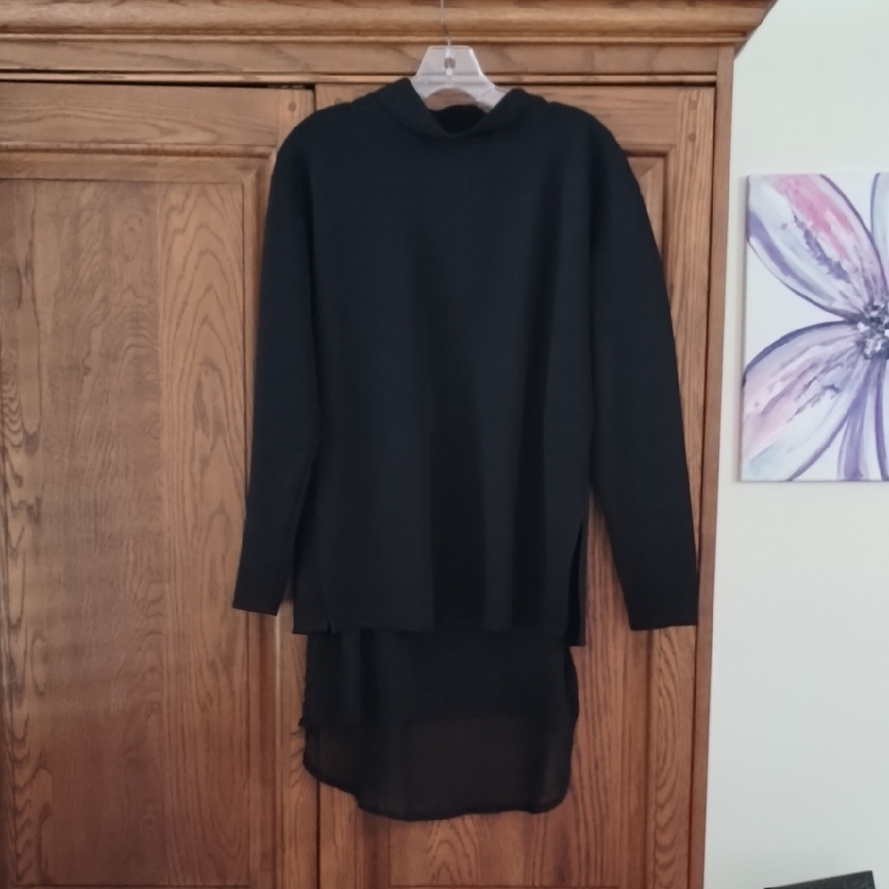 Ruff Hewn Black Long Sleeve Top